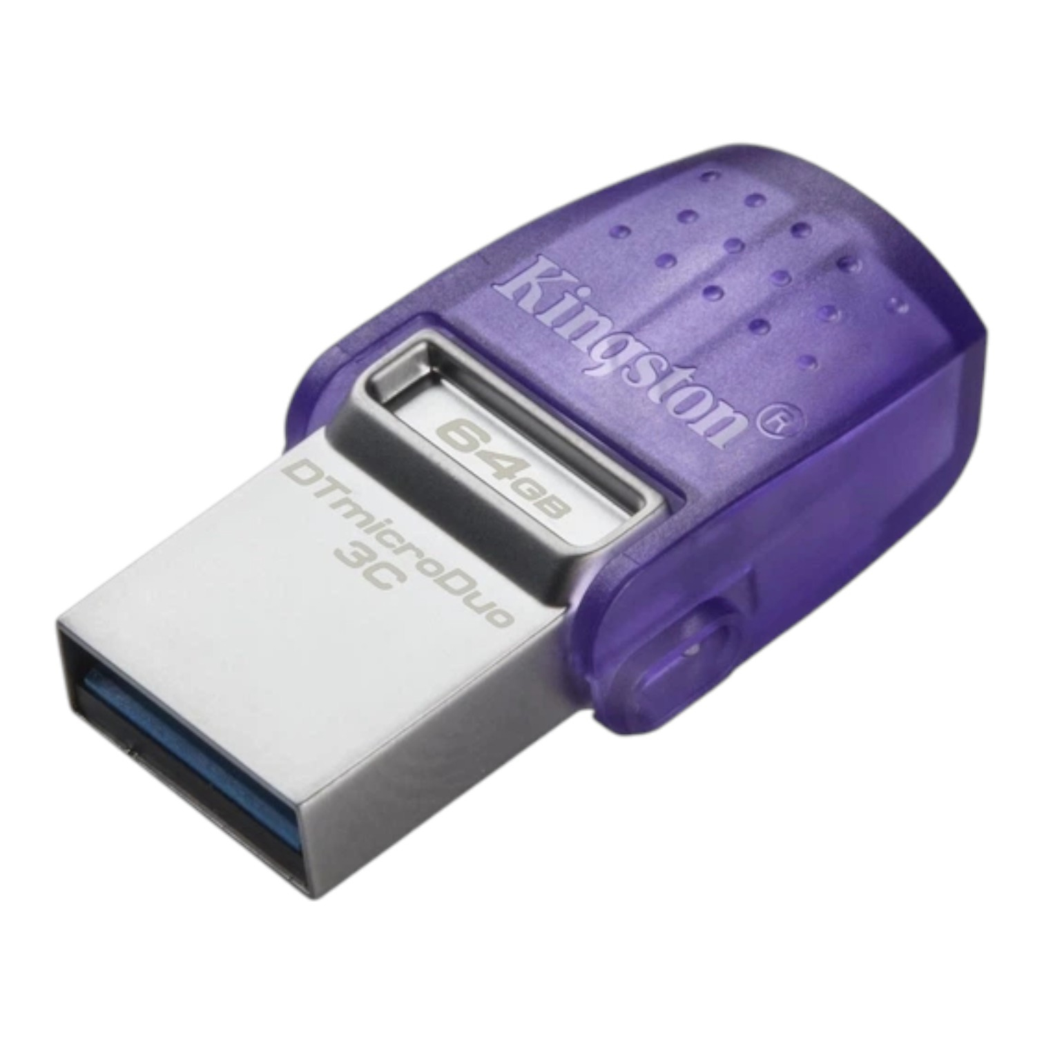 Флеш-пам'ять USB 64Gb USB3.2 Type-C Kingston DataTraveler microDuo 3C (DTDUO3CG3/64GB) NEW 00-00009287